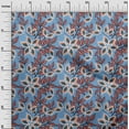 thumbnail image 3 of oneOone Polyester Spandex Light Blue Fabric Block Sewing Fabric By The Yard Printed Diy Clothing Sewing Supplies 56 Inch Wide-FX, 3 of 6