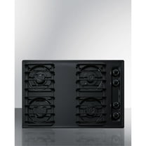 SUMMIT 30" Wide 4-Burner Gas Cooktop