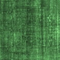 thumbnail image 1 of Ahgly Company Indoor Square Persian Emerald Green Bohemian Area Rugs, 3' Square, 1 of 4