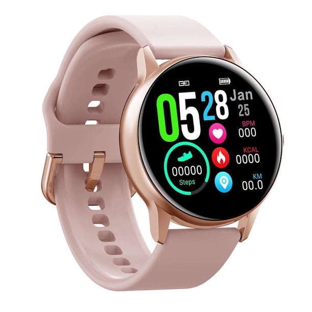 Smartwatch DT88 Monitor Deportivo Fitness Compatible iOS Android IP68 rosa