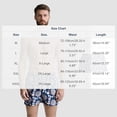thumbnail image 3 of RKSTN Men'S Summer Beach Pants, Hot Spring, Non-Positioning Printing, Five-Point Boxer Shorts, Pockets With Lining, Drawstring Swimming Trunks, Gray Xxxl, 3 of 8