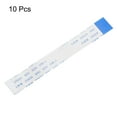 thumbnail image 3 of Uxcell 10pcs FFC Flexible Flat Cable, 20 Pins 0.5 mm Pitch 80mm FPC FFC Flexible Ribbon Cable for LCD TV Car Audio DVD Player Laptop (B Type), 3 of 6