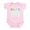 Petal Pink, variant on CafePress - Baby A B C Infant Bodysuit - Baby Light Bodysuit, Size Newborn - 24 Months