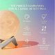 thumbnail image 3 of 16 Colors Moon Lamp - Home Decor, Moon Light with Brightness Control, LED Night Light, Mothers Day Gift Birthday Gift, 3 of 5