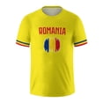 thumbnail image 3 of Yiyuu Boys Team Romania Fans T Shirt Athletic Short Sleeve Football T-Shirt, Sizes 3-14, 3 of 6