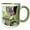 Green/White, variant on 3drose, Louisiana, Near Vacherie, Barred Owl (strix Varia) - Us19 Rti0001 - Rob Tilley, 11oz Magic Transforming Mug