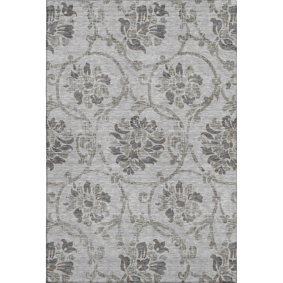 Dalyn Rugs Premium Machine Washable Mayfield AMF762 Gray 8' x 10' Rug