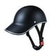 thumbnail image 3 of Casco estilo béisbol para motocicleta, casco duro, transpirable, ajustable, ligero, plástico ABS, negro, 3 of 8