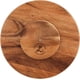thumbnail image 2 of Bandeja giratoria Lipper International de madera de acacia 25 cm, 2 of 7