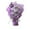 Purple#A, variant on SLYNSHome Mothers Day Artificial Flowers Gifts for Mom Fake Forever Rose Galaxy Flower in Glass Dome for Women Her Grandma Wife (White)