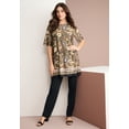 thumbnail image 3 of Roaman's Women's Plus Size Ultrasmooth Fabric Straight-Leg Pant, 3 of 6