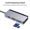 thumbnail image 2 of Seitruly USB-C LC10 Hub Office Home Unidad de expansión con conector de lector Extensor de transmisión de alta velocidad Reemplazo para Lenovo Thinkplus Electrónica, 2 of 6