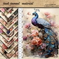 thumbnail image 3 of Retro Patterns Scrapbook Craft Paper Kit for Scrapbook Journaling Supplies, for Cardmaking Junk Journal Decorative Cardstock Background Decor Paper, 3 of 8