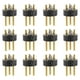 thumbnail image 4 of 12 conectores XLR de tres pines para micrófono, conector con cable, adaptadores macho XLR de 3 pines, 4 of 7