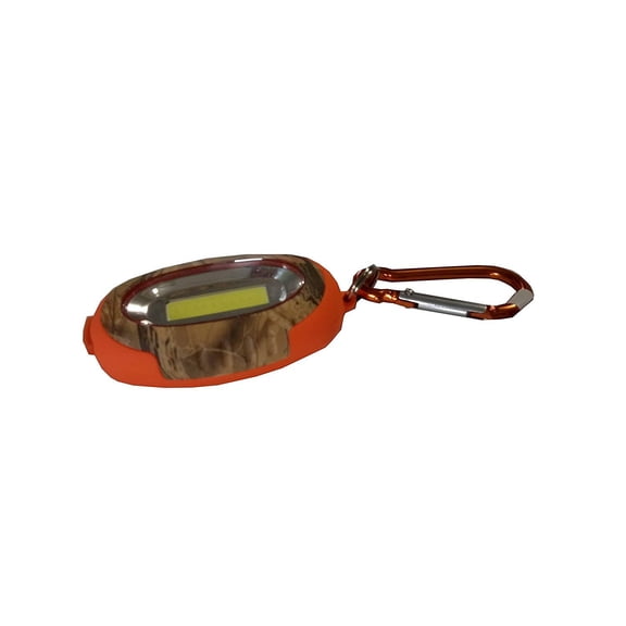 Diamond Visions LED Cob Light With Carabiner Clip, Camo, Battery Included