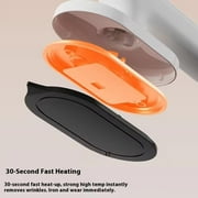 Portable Cordless Mini Steam Iron – Fast Heating Handheld Travel Iron with USB-C Rechargeable Battery, Spot & Delicate Garment Care for Cotton, Silk, Linen, Synthetic Fabrics