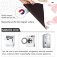 thumbnail image 3 of Coolnut Pink Flamingos and Flowers Dishwasher Magnet Cover for The Front Door,Reusable Refrigerator Door Decor Magnet Sticker for Kitchen Home Decor 23" x 26", 3 of 6