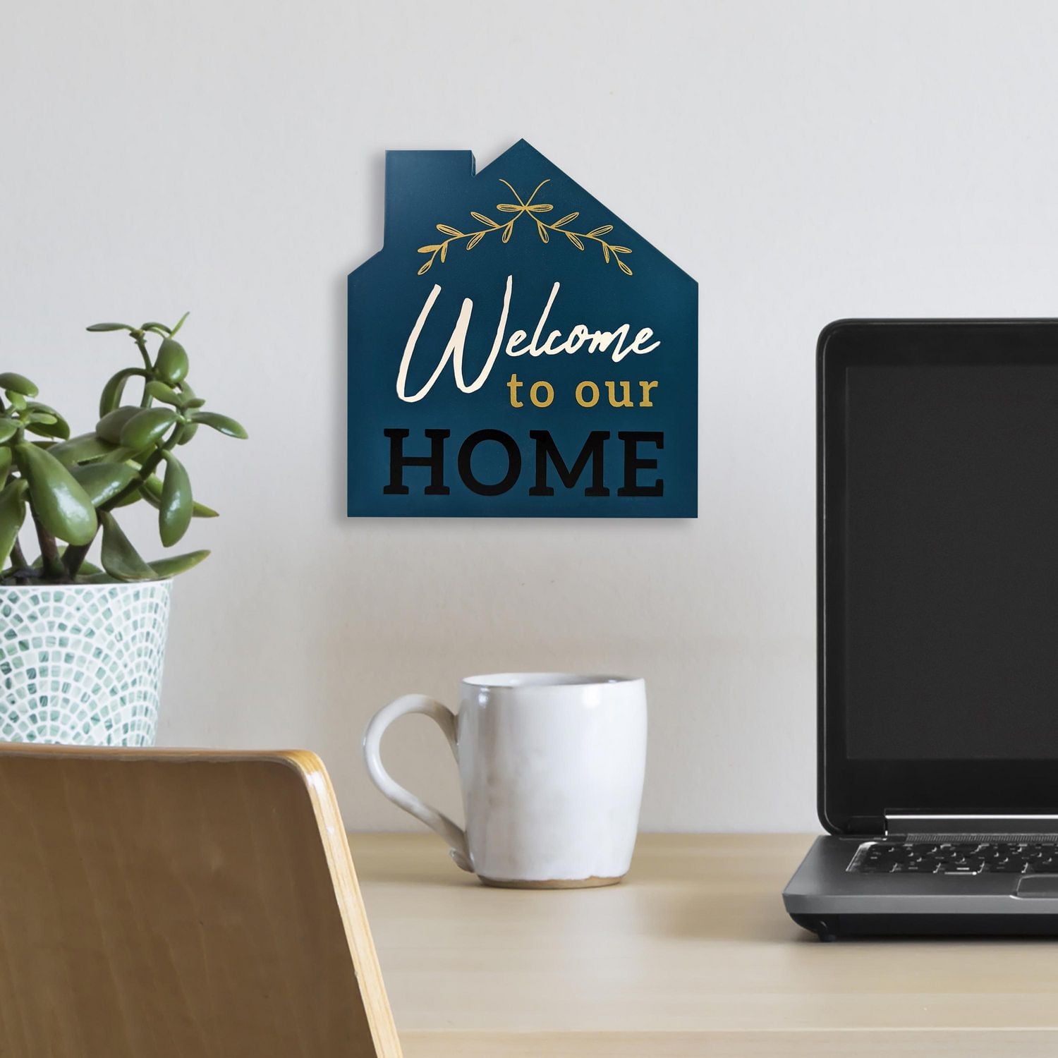 PLAQUE DE BIENVENUE - MARINE