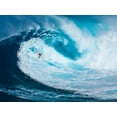 thumbnail image 2 of Pangea Images 18x15 Black Ornate Wood Framed with Double Matting Museum Art Print Titled - Surfing the big wave, Tasmania, 2 of 4