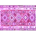thumbnail image 1 of Ahgly Company Indoor Rectangle Oriental Purple Traditional Area Rugs, 7' x 10', 1 of 4