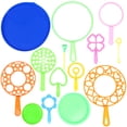 thumbnail image 1 of 14pcs Colorful Bubble Wand Set Outside Blowing Bubble Maker for Kids Toddlers, 1 of 9
