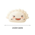 thumbnail image 5 of Plush Food Pillow, Cute Dumpling Bun Plush Toy, Soft Stuffed Animal Pillow for Sofa Bed Decor Gift(C), 5 of 6