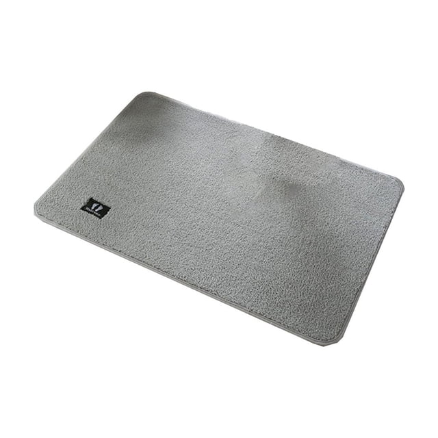 Yhmxh Alfombra de verano para el hogar, alfombra para puerta de entrada, súper absorbente, con respaldo de goma de secado, antideslizante, lavable, súper suave, para bañera y baño.