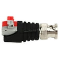 thumbnail image 1 of BNC Adapter, Stable 10Pcs HD Welding Free Long Life Span BNC Male Connector Easy Connection  for Camera, 1 of 7