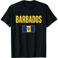 thumbnail image 2 of Barbados Flag Barbadian Souvenir T-Shirt, 2 of 3