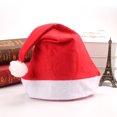 thumbnail image 2 of 5Pcs Christmas Hat, Santa Hat, Xmas Holiday Hat for Adults , Unisex Comfort Christmas Hats Extra Thicken Classic Fur for Christmas New Year Festive Holiday Party Supplies, 2 of 8