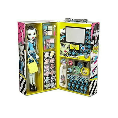 Monster High Frankie Fashion Doll Case with 57 pcs Ghoul Beauty (Monster High Best Of The Ghouls Collection)