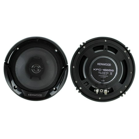 Kenwood KFC-1665S 6.5" 300 Watt 2-Way Car Audio Coaxial Speakers Stereo