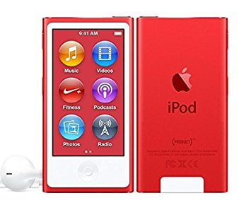 Grade A Latest Apple iPod Nano 7th Generation Silver  A1446 16GB Cable Bundle 