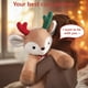 thumbnail image 2 of Peluche Niuniu Daddy Deer de 14 pulgadas y 1,6 kg de peso, 2 of 7