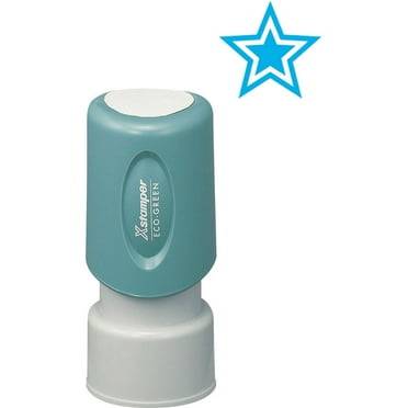 Xstamper, XST11421, Pre-Inked Star Shape Stamp, 1 Each