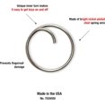 thumbnail image 5 of Lucky Line Tang Easy Key Ring, Arthritis & Fingernail Friendly 1" Diameter, 50 Pack (7520050), 5 of 5