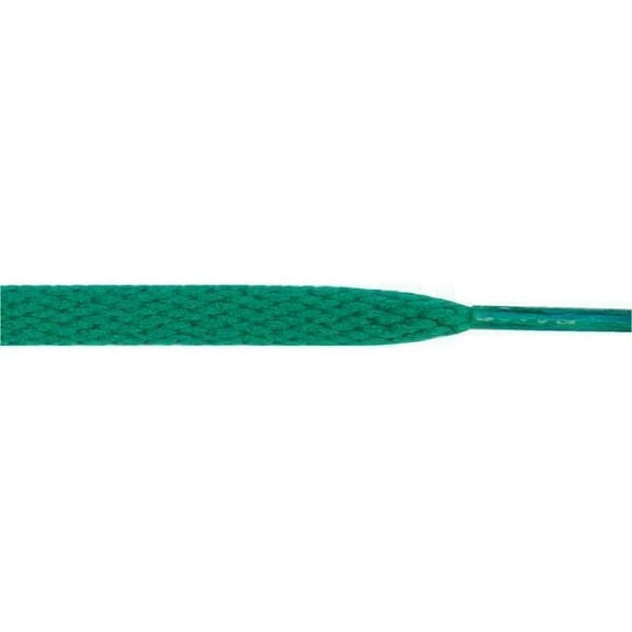 4 Pairs of 5/16" Flat Shoelaces for All Type of Shoes (Green)