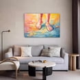 thumbnail image 5 of Abstract Art Modern Decorative Painting Feet Framed Canvas Poster Bedroom Decor Sports Landscape Office Room Decor Gift,Frame-style,08x12inch(20x30cm), 5 of 8
