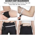 thumbnail image 3 of Clearance! beishanbush Measuring Tools Automatic Retractable Tape Measure, Retractable Double Ruler, Suitable for Body, Waist, Buttocks, Bust, Arms, Etc. One Size Multi-Color, 3 of 9