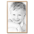 thumbnail image 2 of ArtToFrames 20x32" Gold And Stained Brown Picture Frame, Gold Wood Poster Frame, with Regular Acrylic and 2 (FBPL-4766), 2 of 7