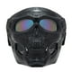 thumbnail image 1 of Gafas de moto todoterreno Gafas de conducción deportiva Máscara facial Máscara de conducción de motocicleta Casco Calavera Calavera, 1 of 3