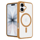 thumbnail image 3 of Funda Transparente con Color DESIERTO Compatible con MagSafe para iPhone 17, Protección Antigolpes Ultrafina, TPU + Silicona Resistente, 3 of 6