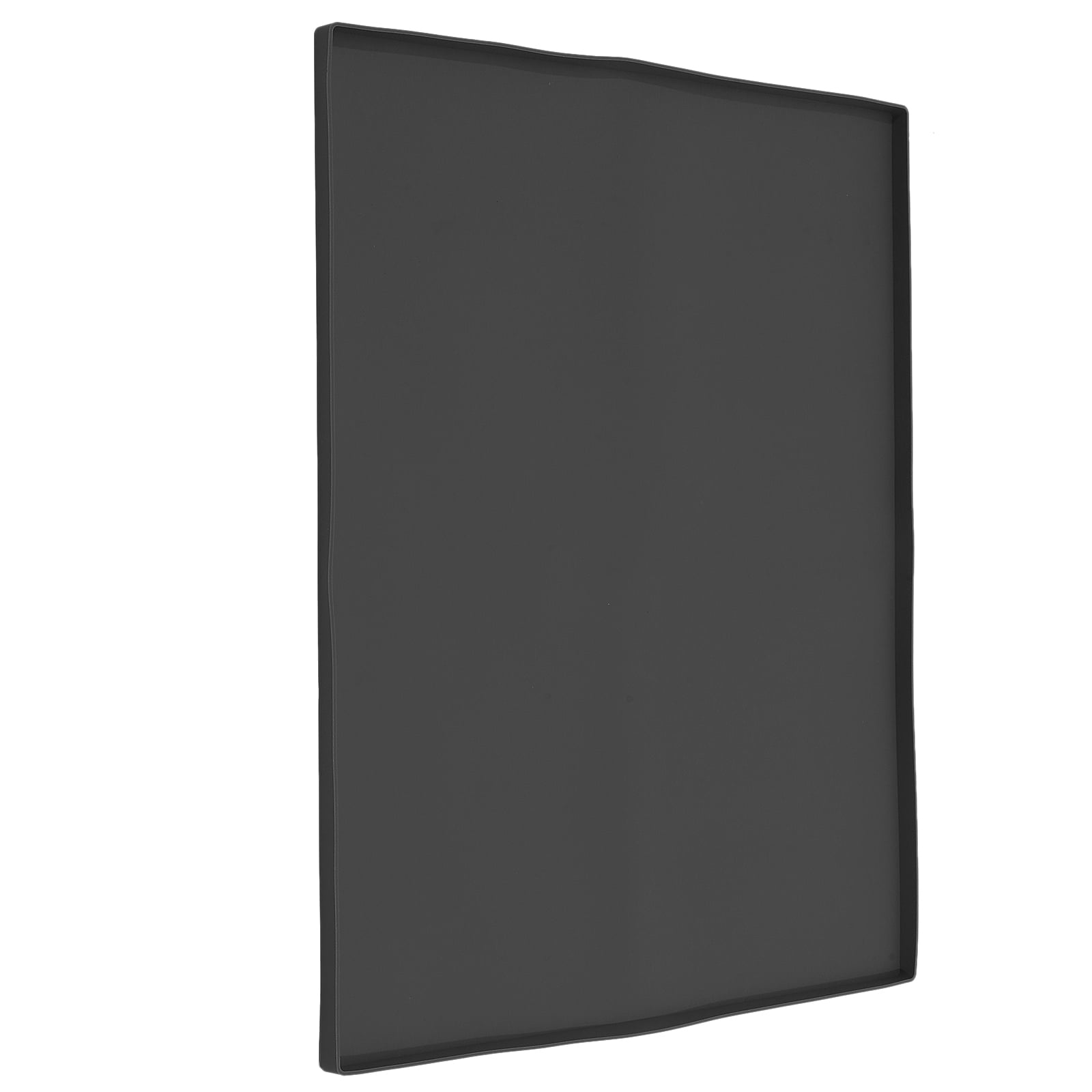 Worgeous  Clothes Machine Protection Pad Dryer Top Protector Mat for Washer Kitchen Cabinet Liner Black