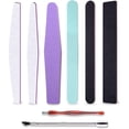 thumbnail image 1 of 6 Pcs Professional Nail Files Set,Professional Manicure Pedicure Tool and Nail Buffer Files for Home Salon Use, 1 of 7