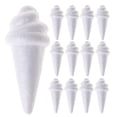 thumbnail image 1 of 15 piezas de helados falsos decorativos en blanco con forma de espuma para manualidades, 1 of 8