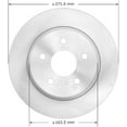 thumbnail image 2 of BENDIX PRT6133 Bendix Brake Rotor Fits select: 2012-2014,2017-2018 FORD FOCUS, 2 of 2