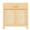 Natural, variant on IVV 31.5" Hidden Cat Litter Box Cabinet with Drawer, Side Entrance & Sisal Scratching Panels on Doors, Farmhouse Wooden Pet House Side Table, Espresso Finish