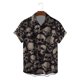 thumbnail image 3 of Nuevas camisas hawaianas de verano para hombre, camisa con estampado de girasol para hombre, ropa de calle holgada vintage de gran tamaño, top transpirable de playa tropical, 3 of 5