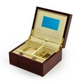 thumbnail image 2 of Classic Unique Wood 18 Note Burl W. 3.6" LCD Video Music Jewelry Box - Over 400 Song Choices - Only You, 2 of 4