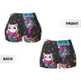 thumbnail image 5 of Naloa Cat Icecream Biker Shorts for Women Seamless Scrunch Short Women’s Yoga Shorts for Gym Running Sport Shorts - Medium, 5 of 9